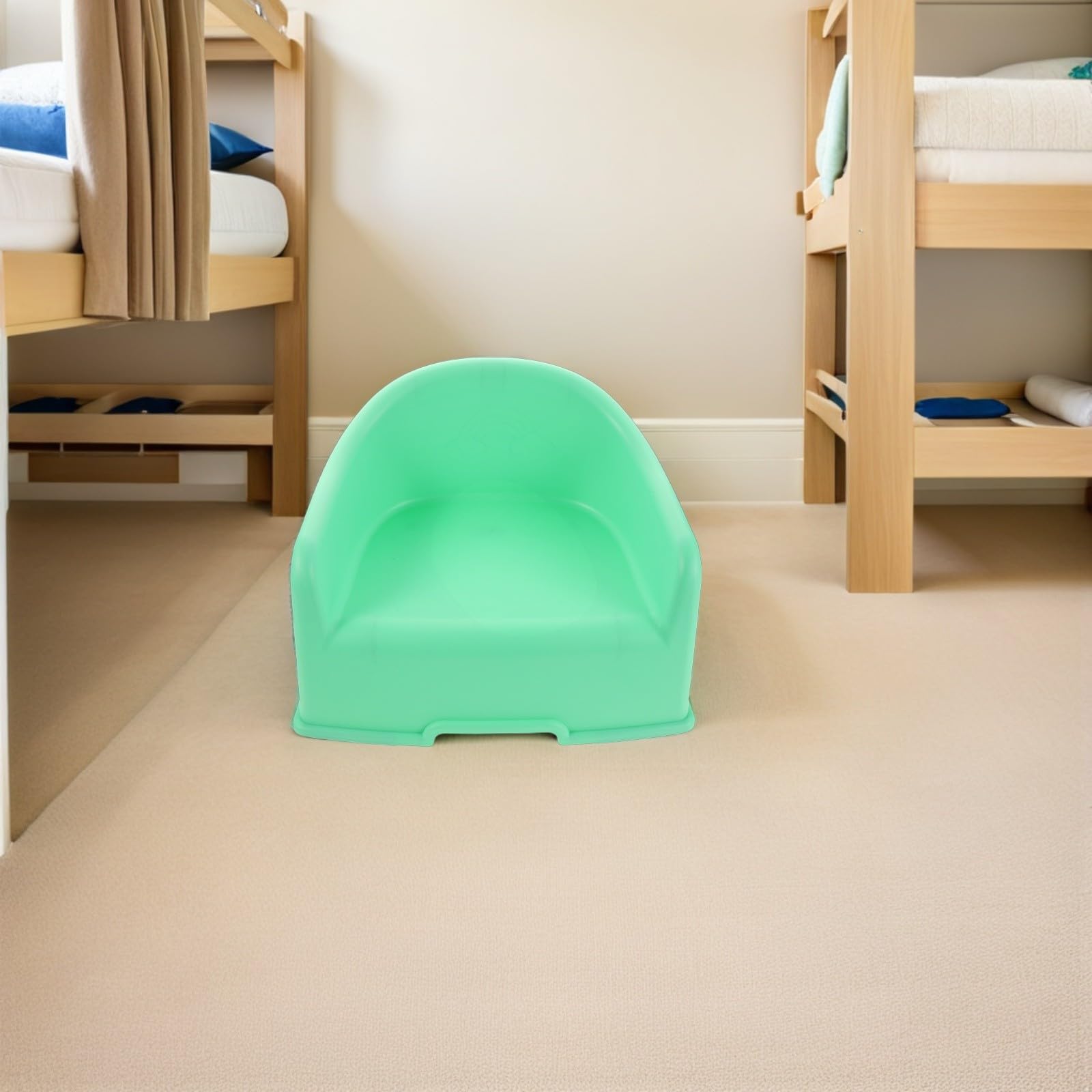 TOYANDONA Taburete de Baño para Pequeños 3 Piezas Taburete de Plástico Grueso Antideslizante Reposapiés Multifuncional para Ducha Lavabo y Cambio de Zapatos Colores Rosa Azul Verde