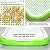 4 Layers Sprout Trays with Extra Strength Plastic Shelf Soil-Free Healthy Wheatgrass Seeds Grower & Storage Trays for Garden Home Office