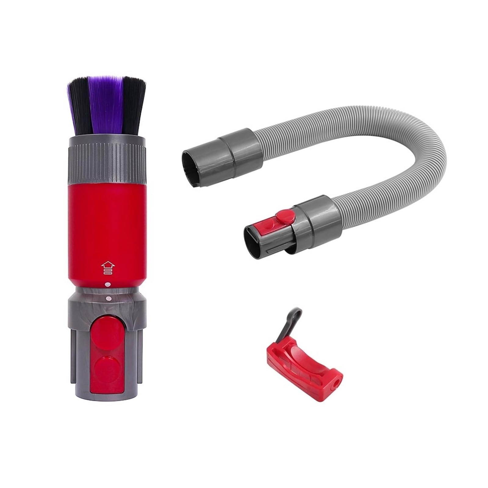 Brosse autonettoyante à poils souples et tuyau pour Dyson V7 V11 V15