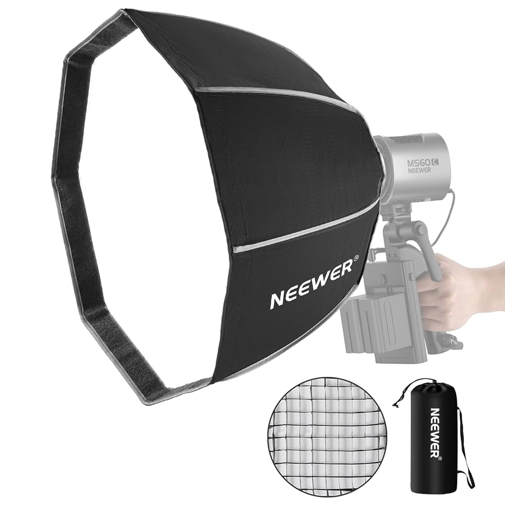 Amazon.com : NEEWER Octagonal Softbox 50 cm mit NEEWER Mount