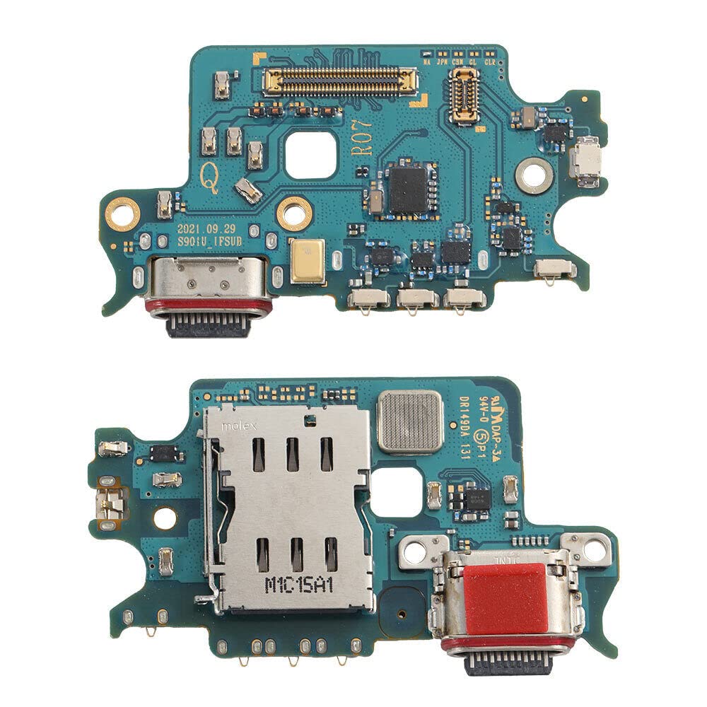 Ygpmoiki for Samsung Galaxy S22 5G SM-S901U S901U S901U1 Type-C USB Charging Port Dock Connector Flex Cable Replacement