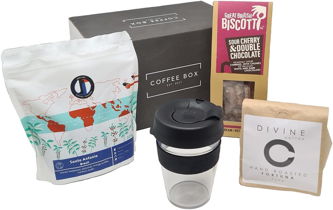 Coffee Gift Set with Reusable Coffee Cup - KeepCup - Whole Bean Coffee