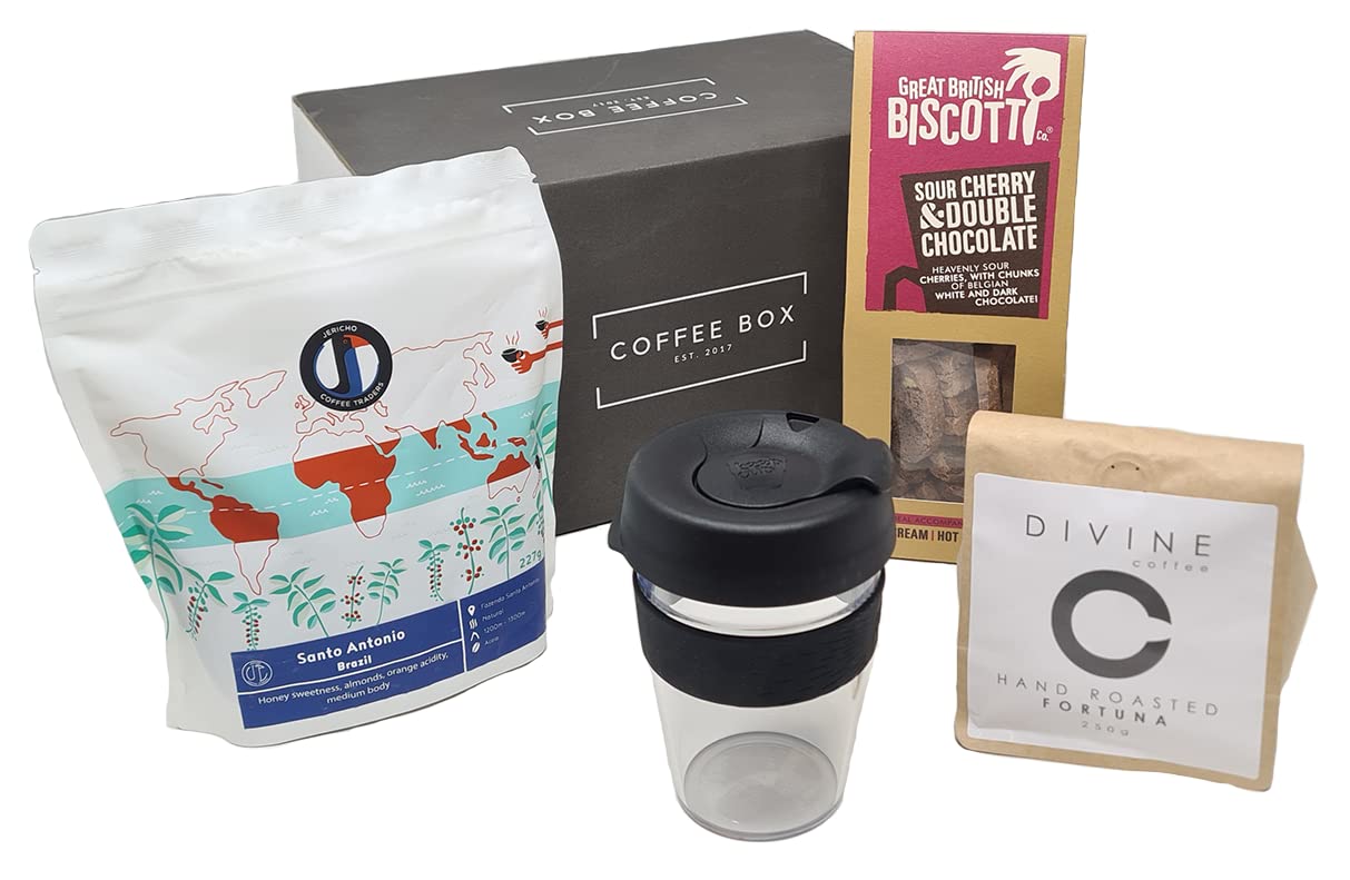 Coffee Gift Set with Reusable Coffee Cup - KeepCup - Whole Bean Coffee