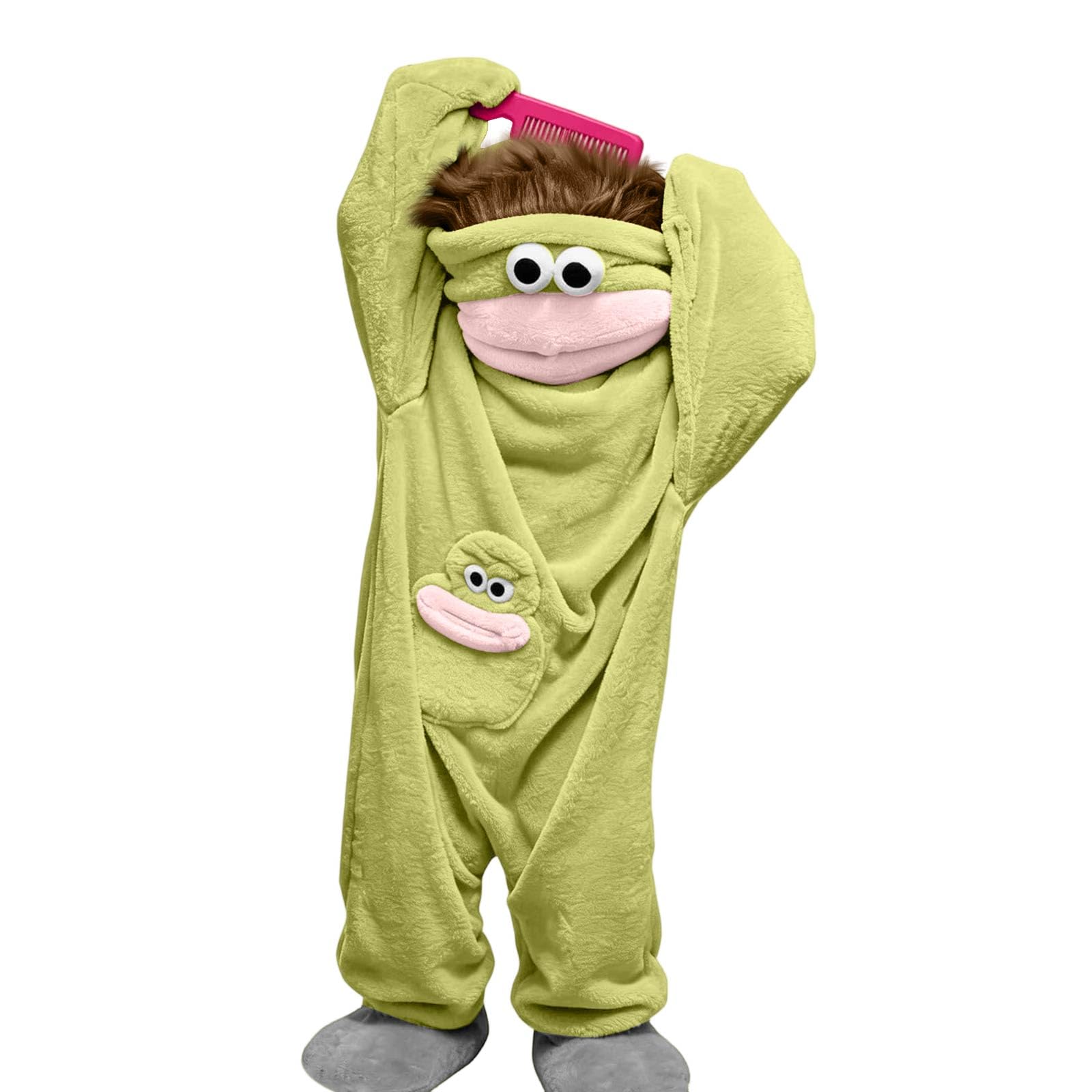 Generisch Silly Onesie Erwachsene Monster Pyjama Kuschelanzug für Cosplay