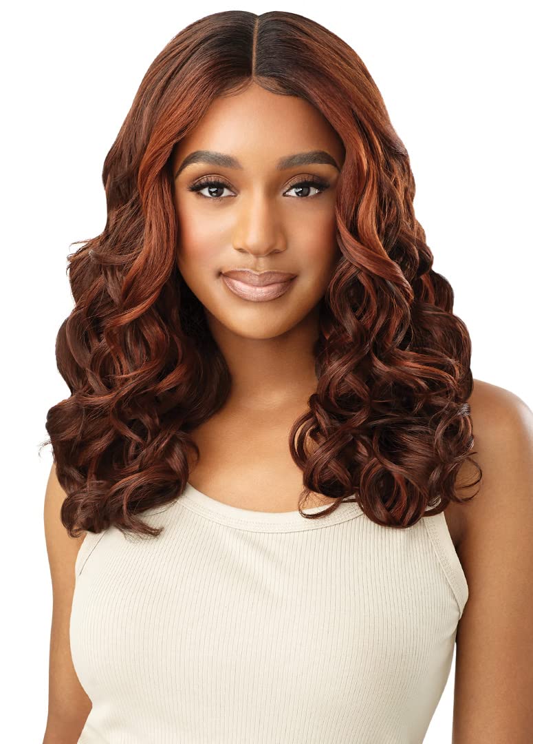 Outre Lace Front Wig – EVALEE (DRFF4/BUTTERED TOAST)
