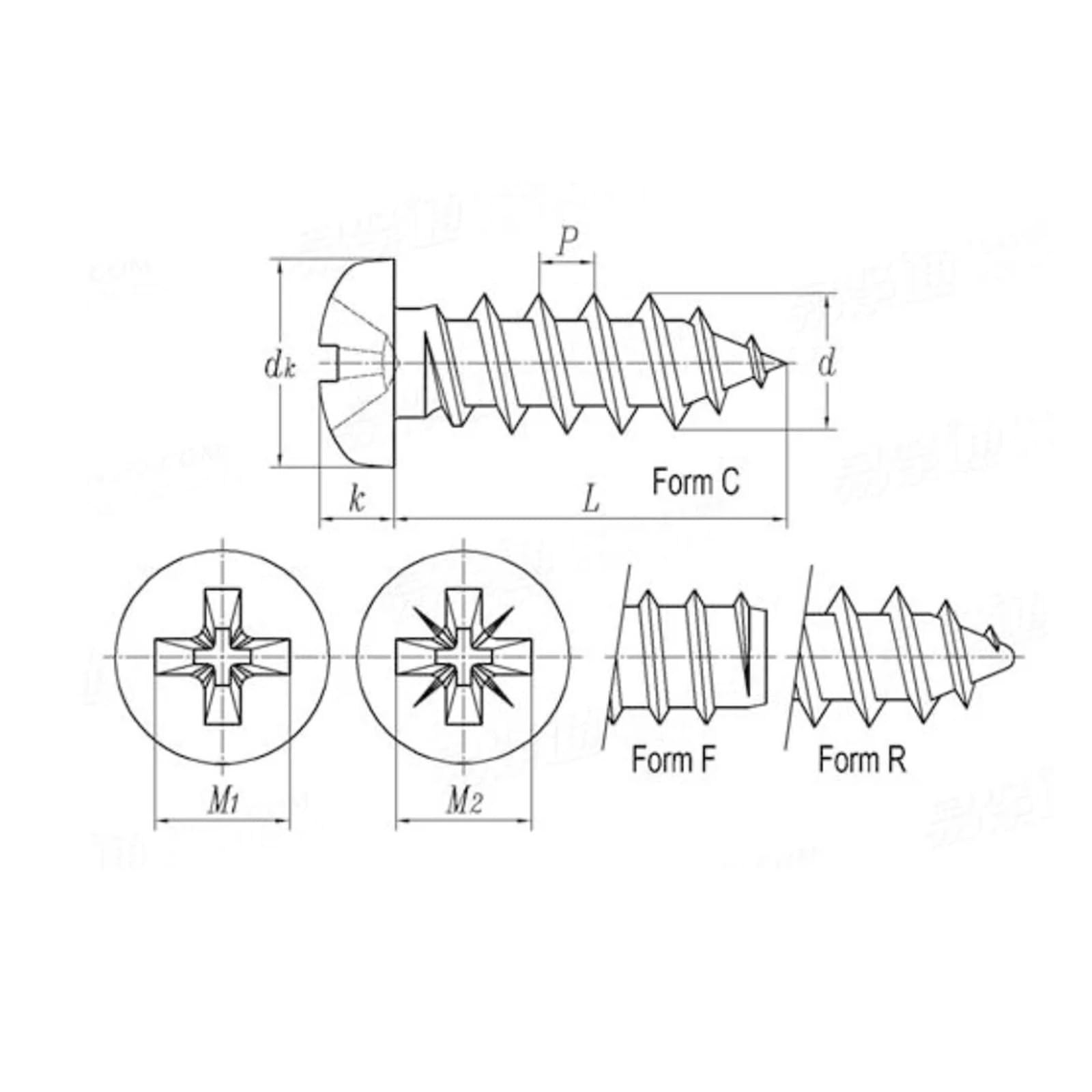 Tornillos de cabeza plana micro de titanio puro GR2 M1M3M4M5M6, tornillos de cabeza plana con ranura en cruz for madera, tornillos electrónicos ranurados(100PCS,20MM_M5)