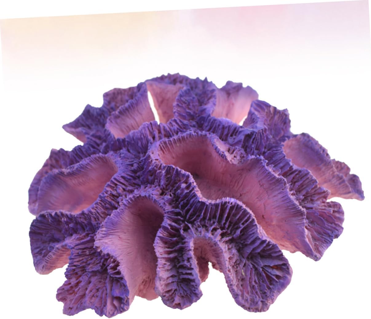 2pcs Aquarium Coral Shell Decor Fish Tank Decorations Small Artificial Aquarium Plants Small Aquarium Decorations Coral for Aquariums Aquarium Landscape Equipm