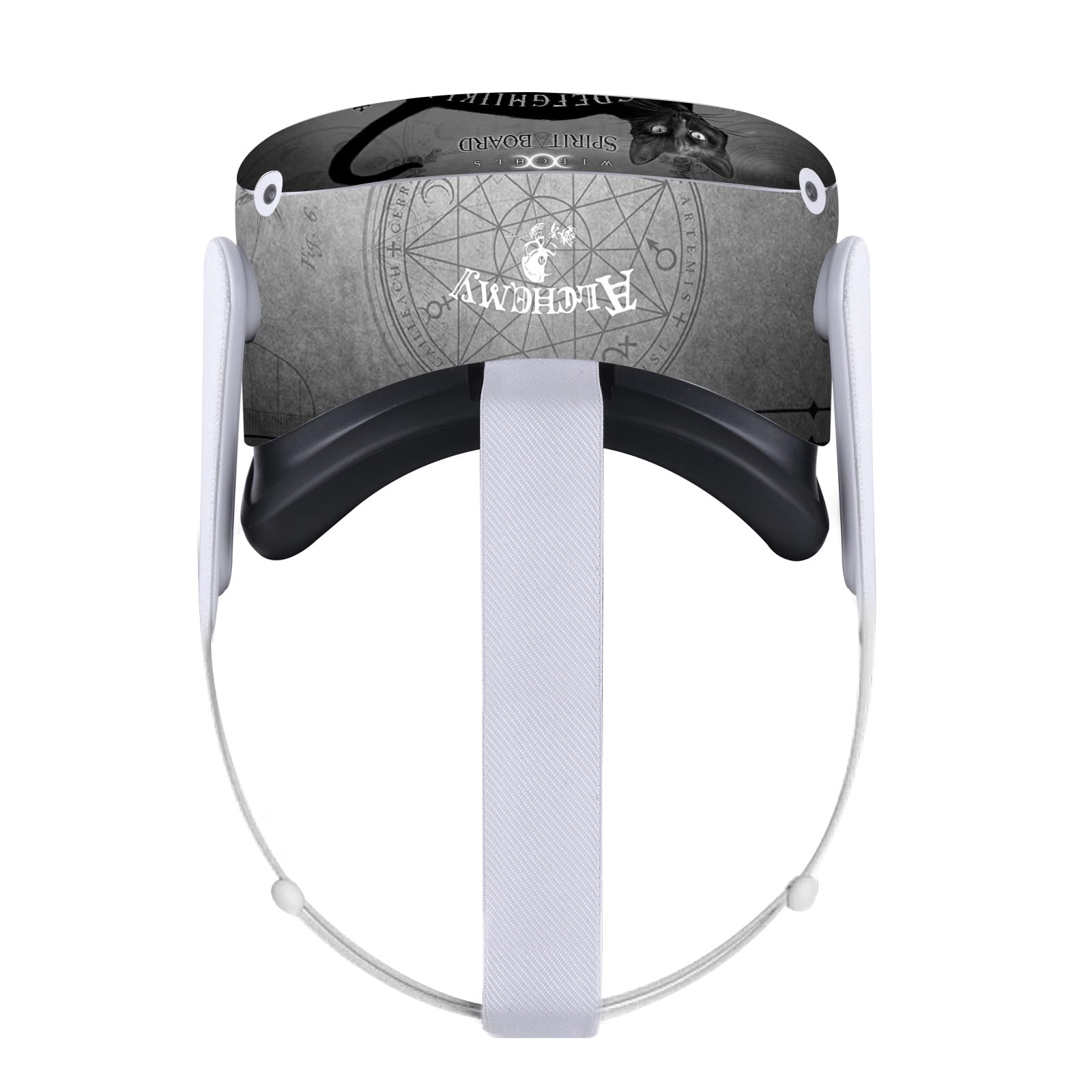 Head Case Designs Officially Licensed Alchemy Gothic Black Cat Spirit Board Gothic Vinyl Sticker Skin Decal Cover Compatible with Meta Quest 2