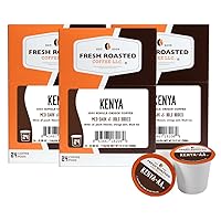 Vista 201 de Fresh Roasted Coffee, Tarrazu de Costa Rica, tostado medio, 24 cápsulas para cafeteras K Cup