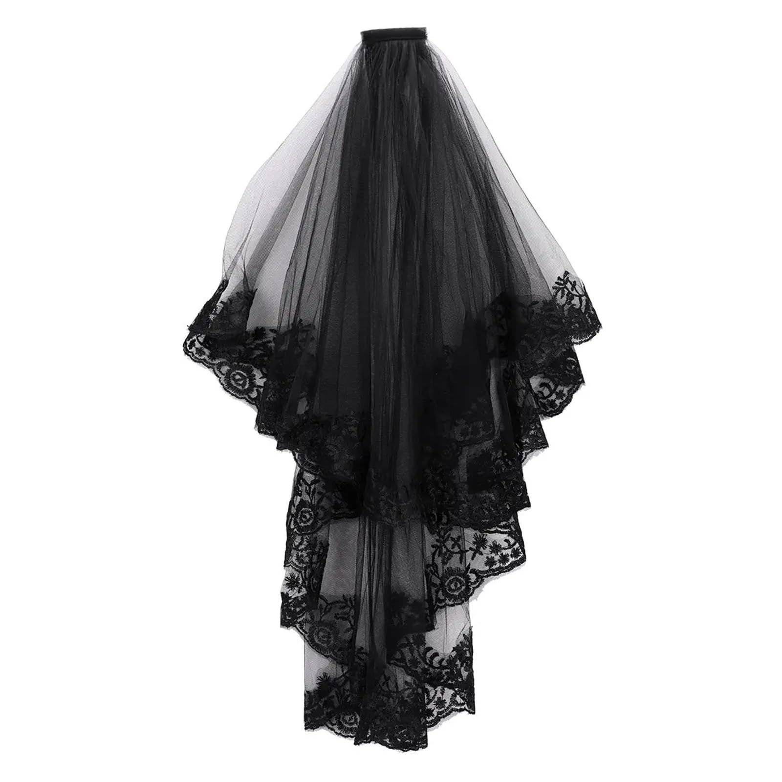 PALKSEUC Tulle Bridal Veil