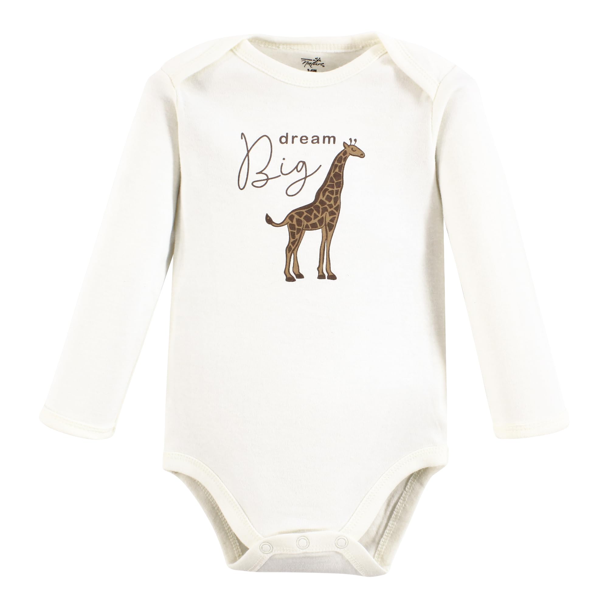 Touched by Nature Unisex Baby Bio-Baumwolle Langarm Bodys