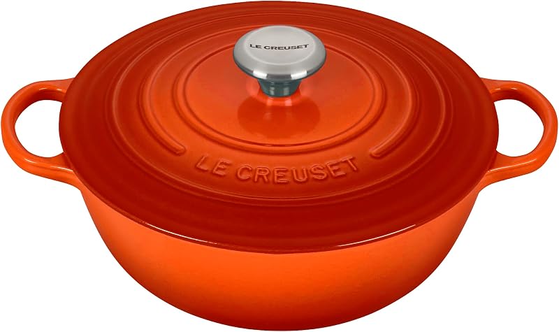Signature Cast Iron Chef's Oven, 7.5qt, Flame