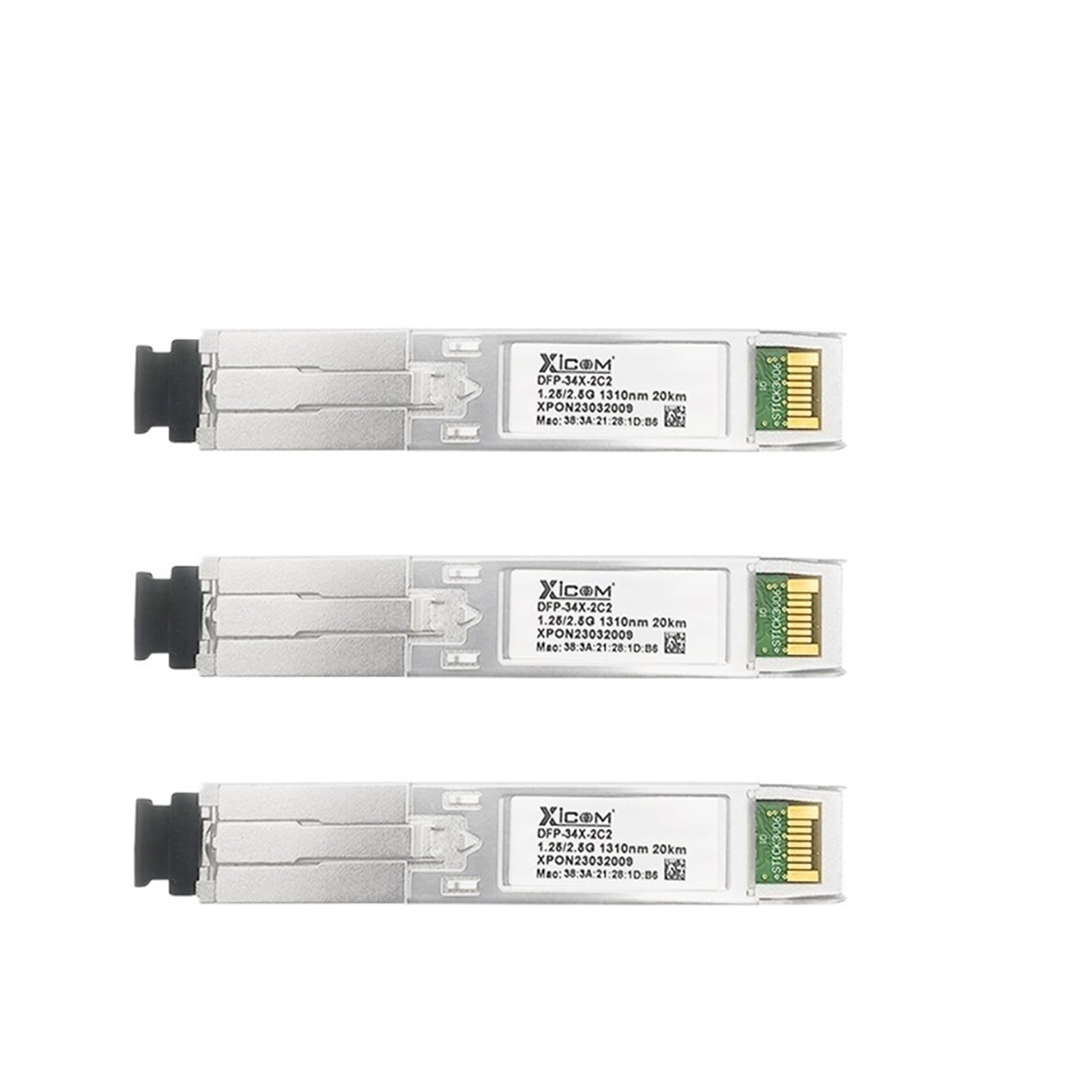 1.25G/2.5G 1310nm/1490nm DDM Pon Module ONT 20KM Modem (Color : 5 PCS)