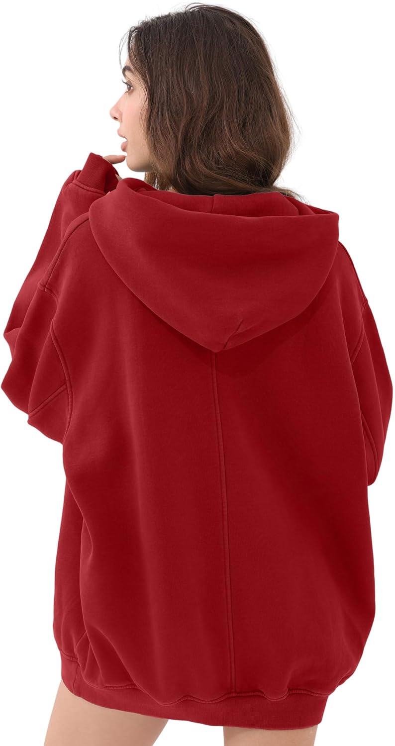 FAIABLE Mens Womens Oversized Acid Wash Hoodie Unisex Heavyweight Fleece Sweatshirt Vintage Cotton Hoodies 2026 - Image 3