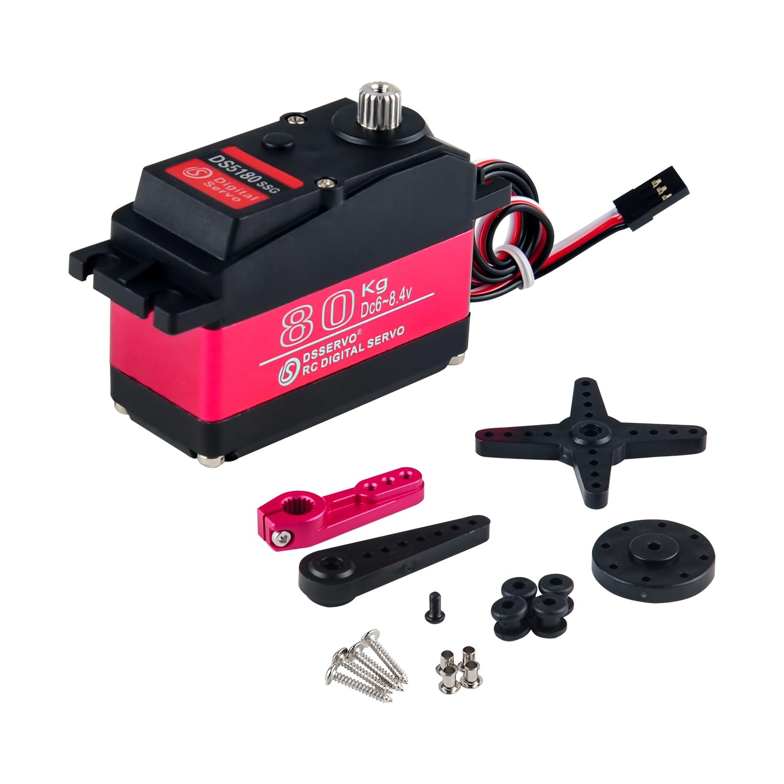 Amazon.com: RCmall DS5180 80KG Digital Servo Motor - 8.4V