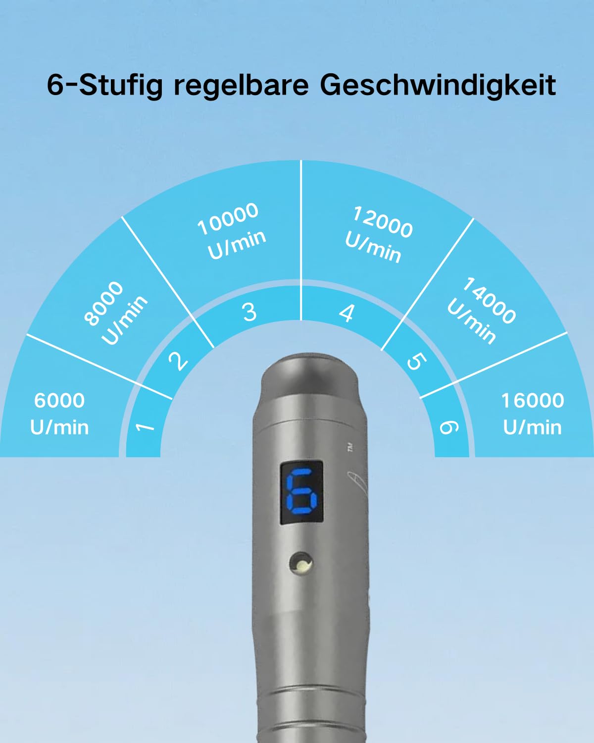Dr.Pen Ultima M8 Microneedling Pen, Elektrischer Nadelfederstift, Kabelgebunden oder kabellos nutzbar, mit 10 Kartuschen