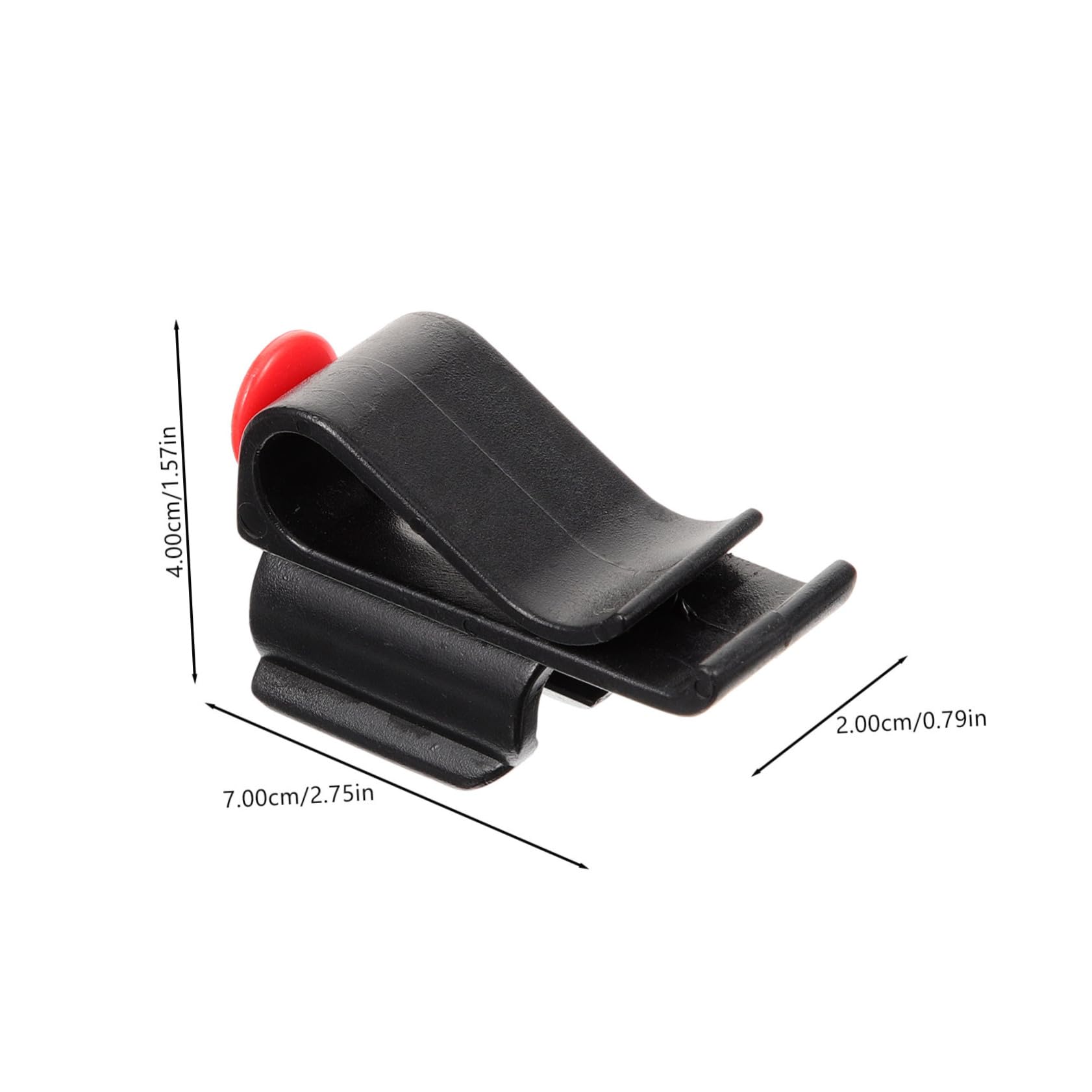 MUSISALY Golf Putter Holder Clip Durable Plastic Clamp for Golf Bag Securely Organizes Clubs Prevents Falling Sleek Design for Easy Access Essential Golf Accessory