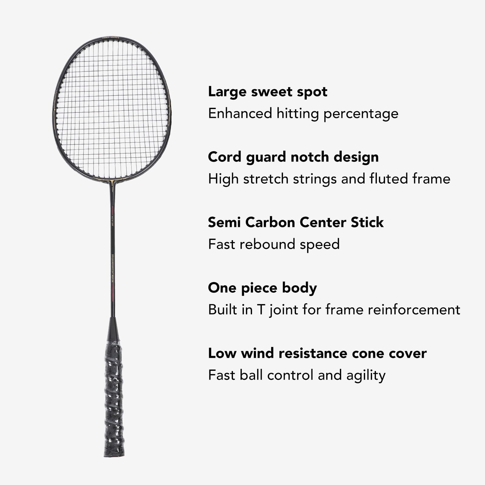 RiToEasysports 1 par de Juegos de Raqueta de Bádminton, Set de Bádminton con Bolsa de Transporte para Patios Traseros