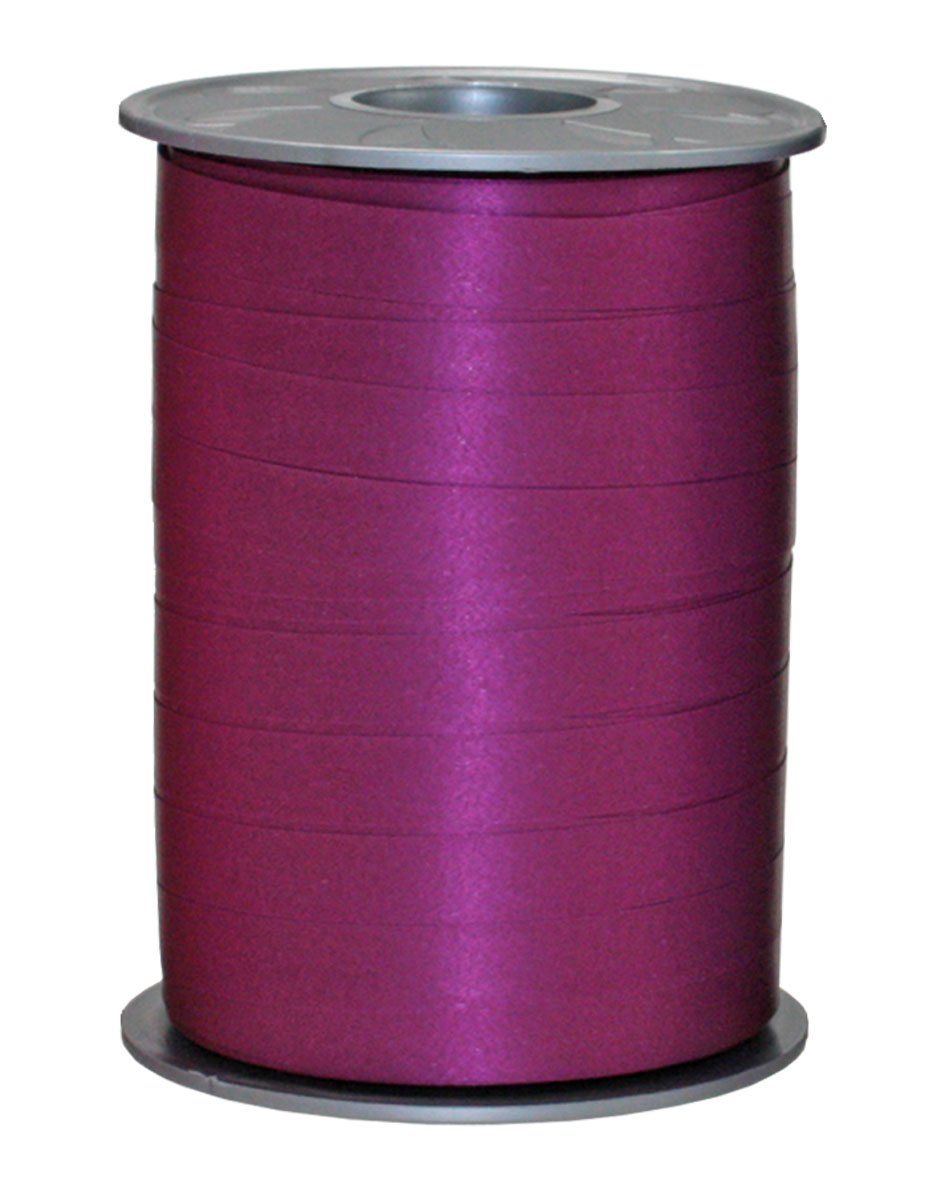 C.E Pattberg Gift Ribbon, purpur Matt, 200 m Ribbon In Paperlook for Wrapping Gifts 10 mm Width