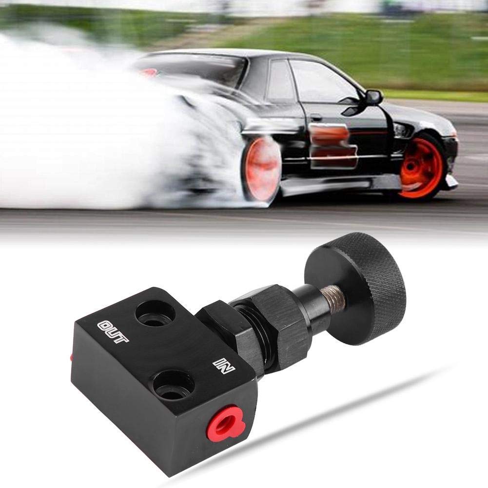 Valvola Proporzionale del Freno per Autoveicoli, Regolatore della Pressione della Valvola di Arresto del Freno Universale per Autoveicoli(Black)