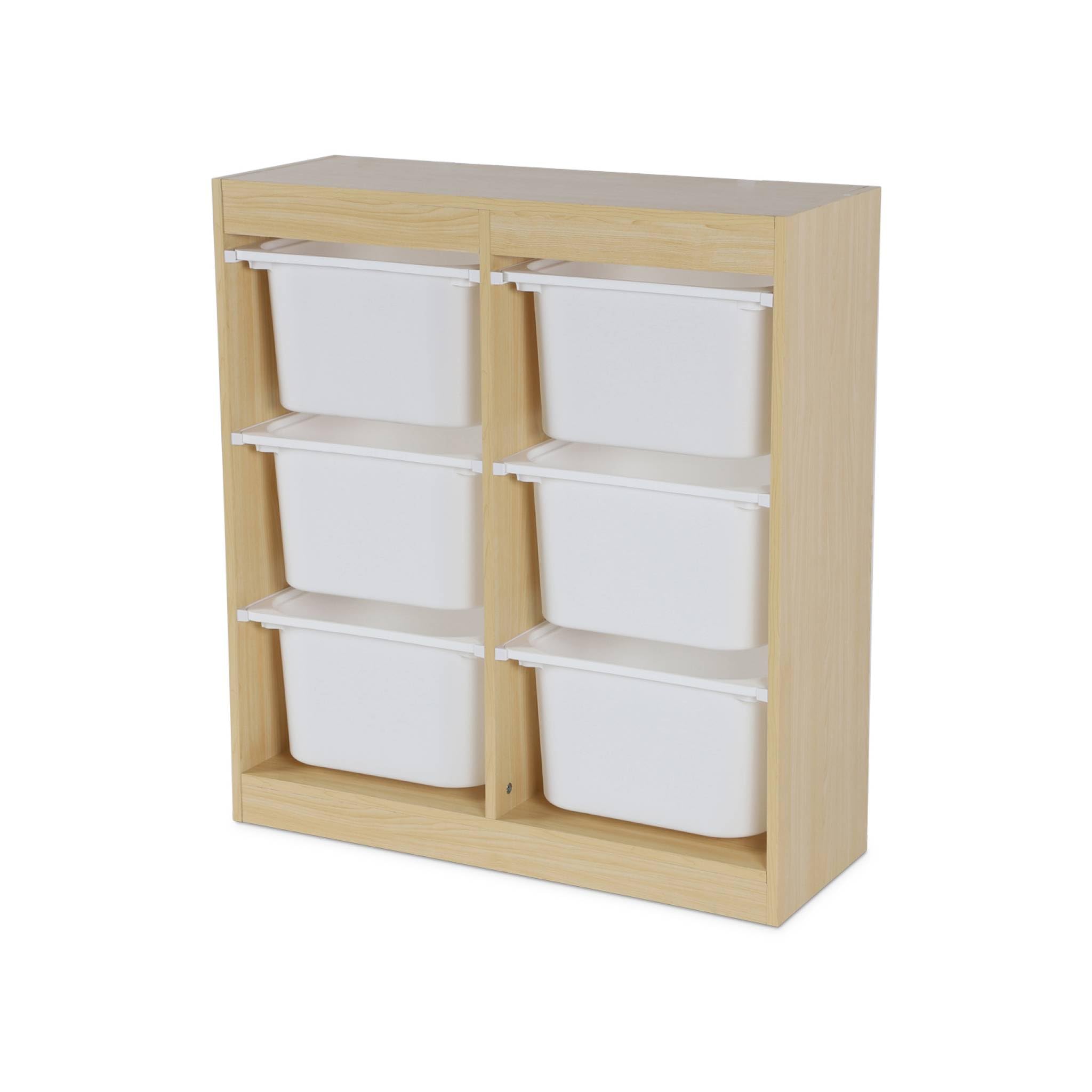 Sweeek Sora Armario Infantil 6 Cubos Almacenaje 81.5x30x89 cm