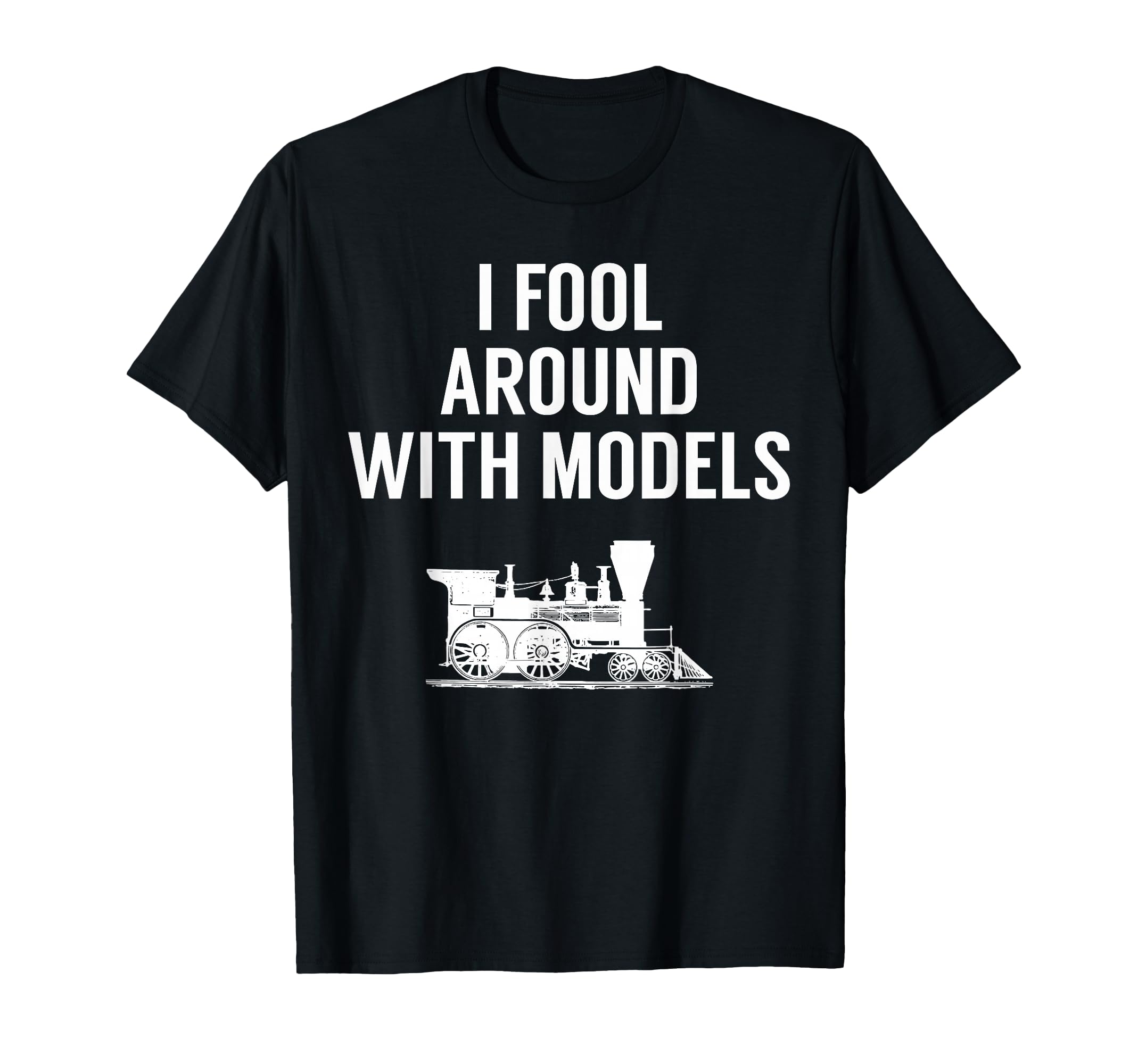 Model Train T Shirt - Funny Tee for Train Enthusiasts T-Shirt