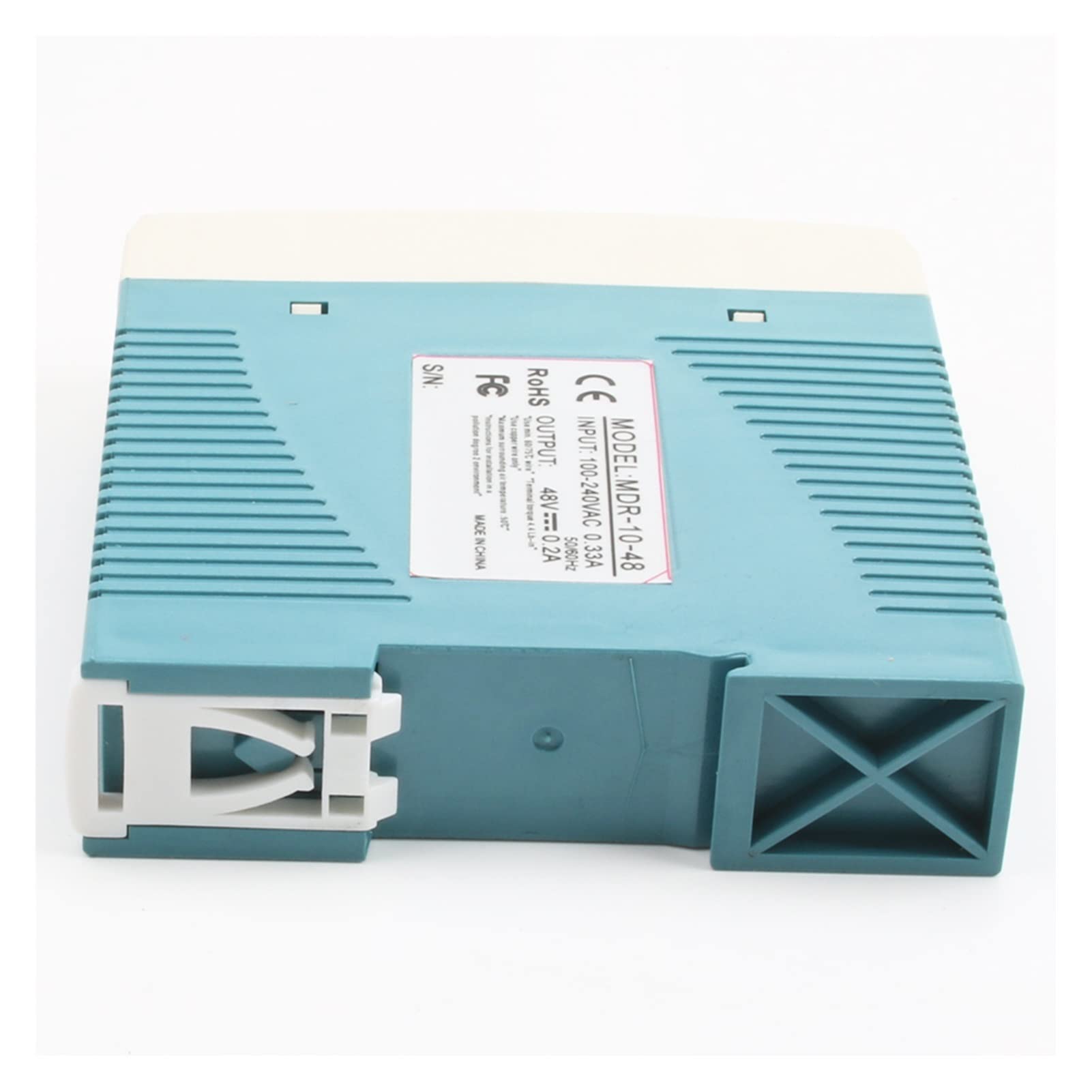 Alimentatore 12V 5V 15V 24V 36V 48V 10W Alimentatore su guida Din Driver CA AC/Ampia striscia LED a tensione costante per progetto computer, stampante 3D (Tensione di ingresso: 1, Tensione di uscita