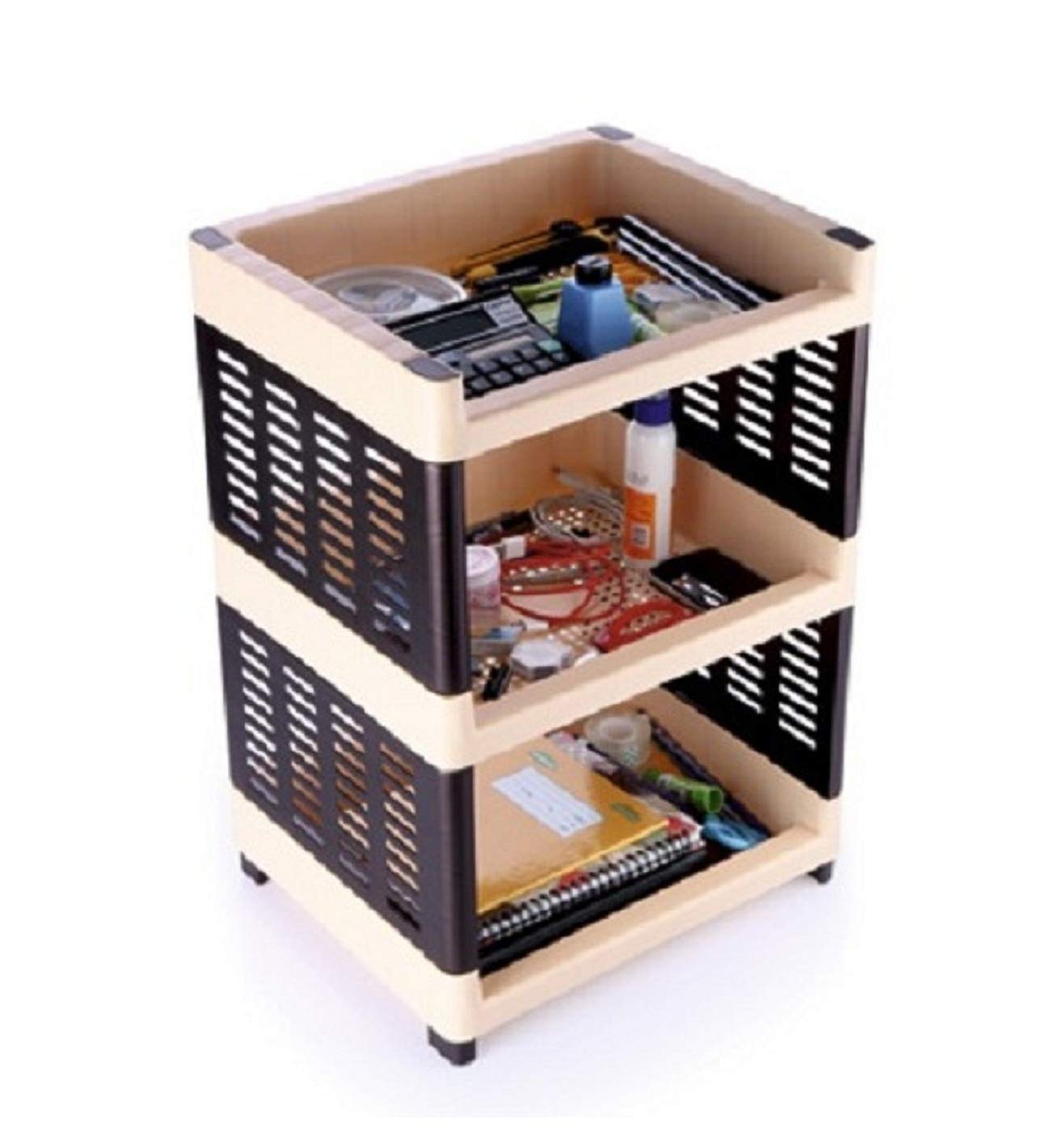 Sonal Viva Plastic Rack - Kitchen, Office & Bathroom Storage -1