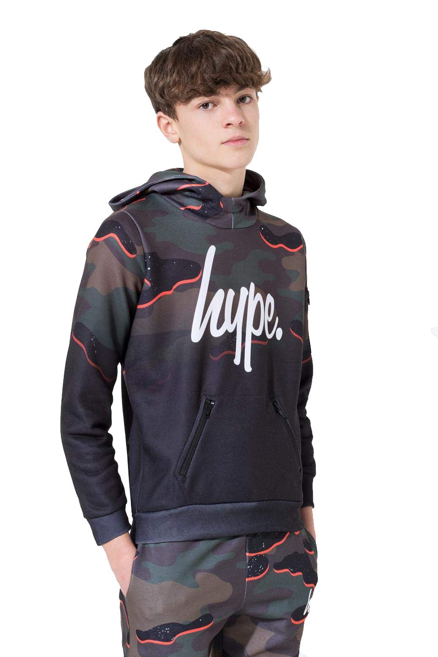Nike Training - Sweat à capuche imprimé camouflage - Noir