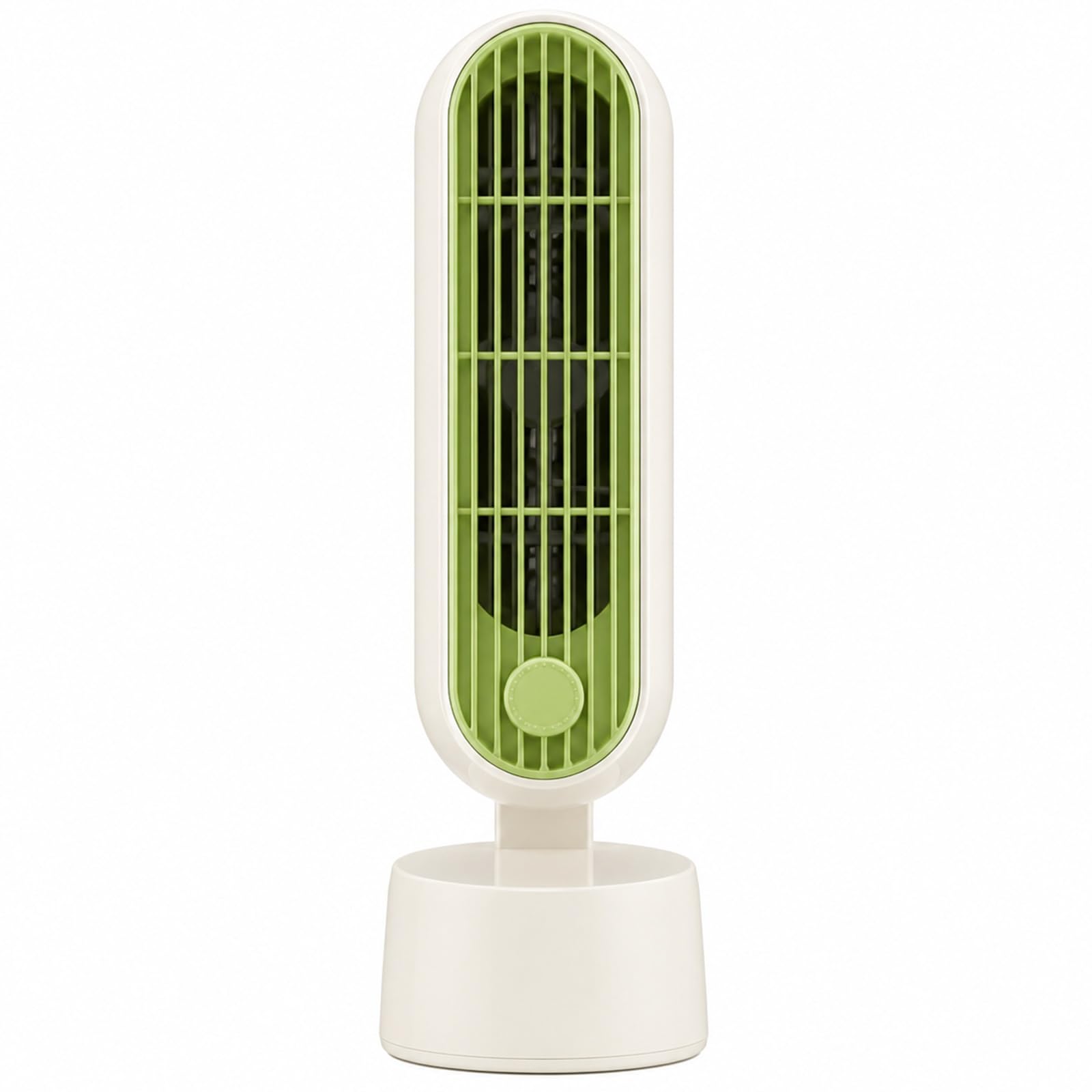 Ventilatore A Torre Compatto Con Batteria Ricaricabile Da 4000 MAh | 5 Velocità Con Controllo Touch,Display LED, Oscillazione 30°/60°, Raffreddamento Personale Silenzioso Per Scrivania