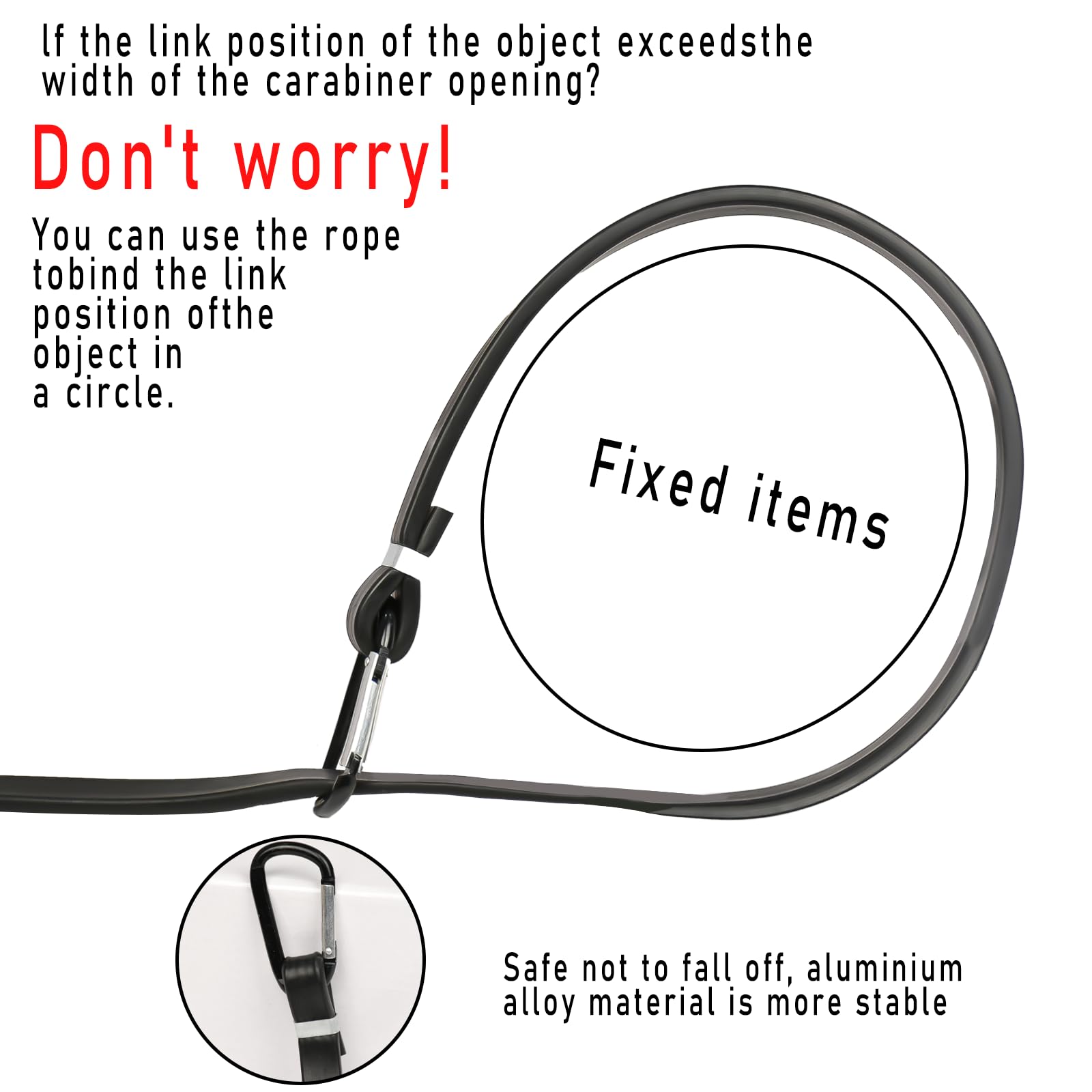 4 Corde Elastiche Con Ganci - Extra Resistenti Al Lattice E UV Per Bici, Moto, Tende - Foto 4