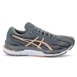 Tênis Asics Gel Hypersonic 5 Cinza e Nude - Feminino