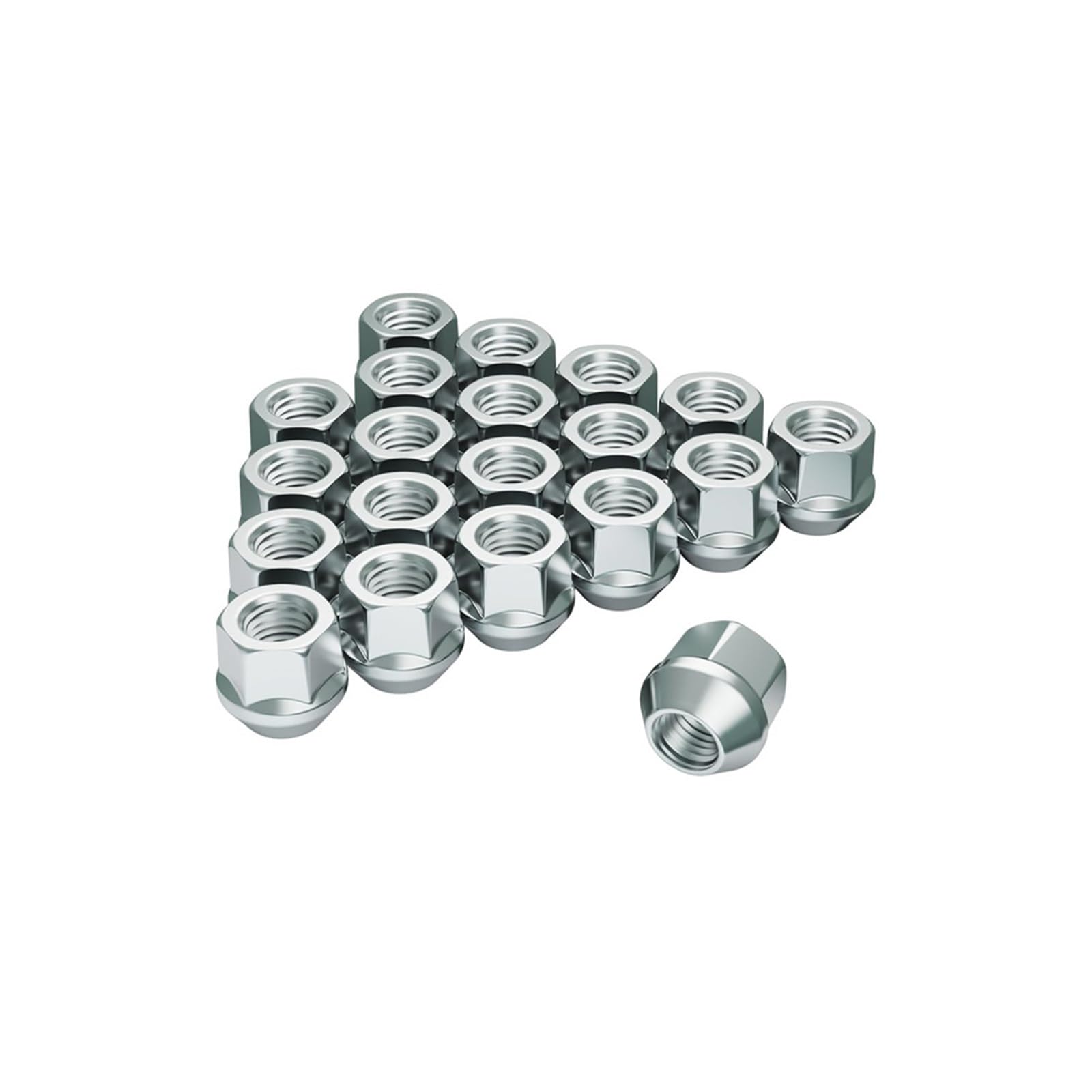 Nakrętki sześciokątne 21 mm / 19 mm M14x1,5 z otwartym końcem, wysokość 25 mm, nakrętki kół 14x1,5(Hex21mm 25mm)