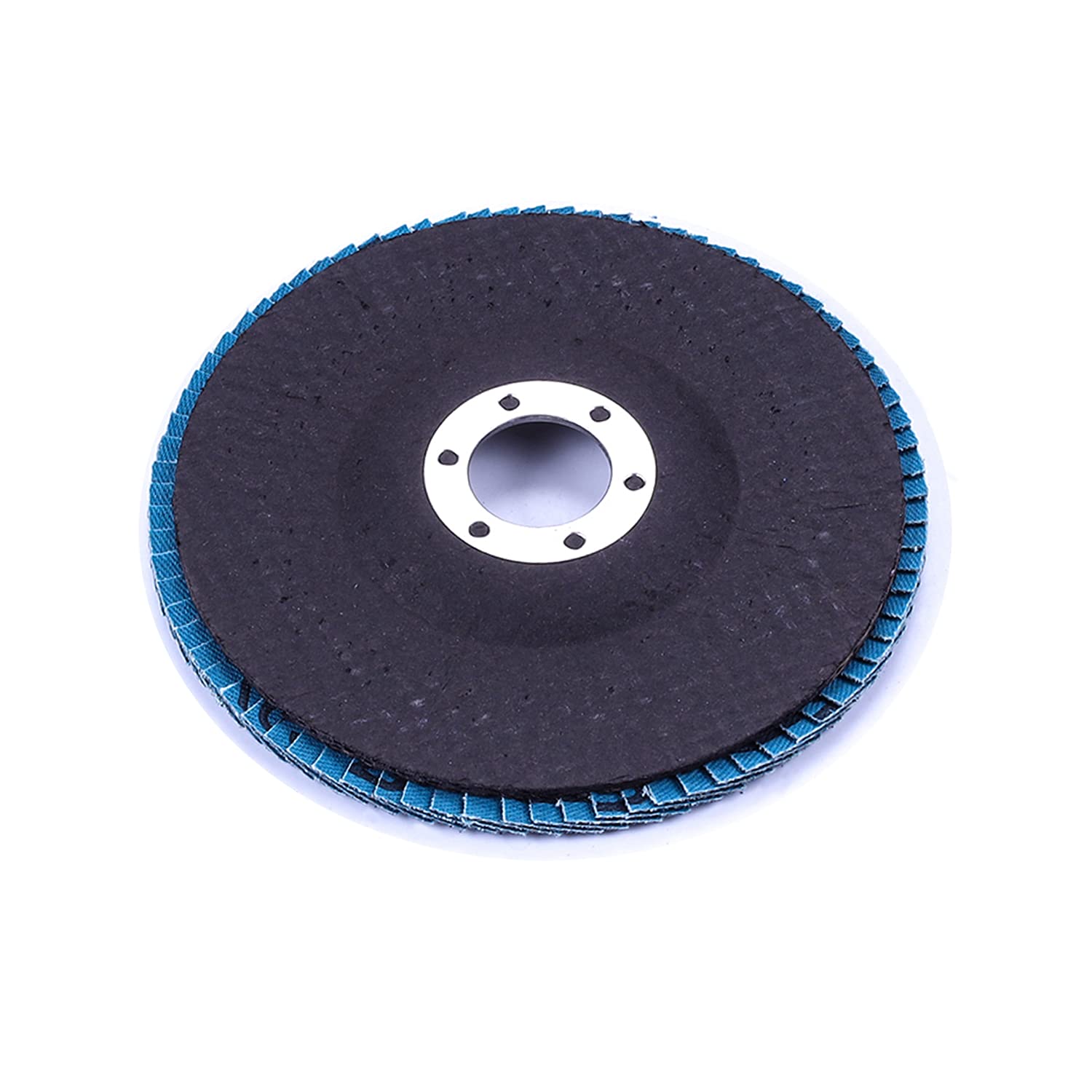 Nisorpa - Discos de lija de óxido de zirconia de 125 mm, 50 unidades de discos abrasivos industriales, discos de lija de acero inoxidable, discos de lijado de 40 granos para amoladora angular