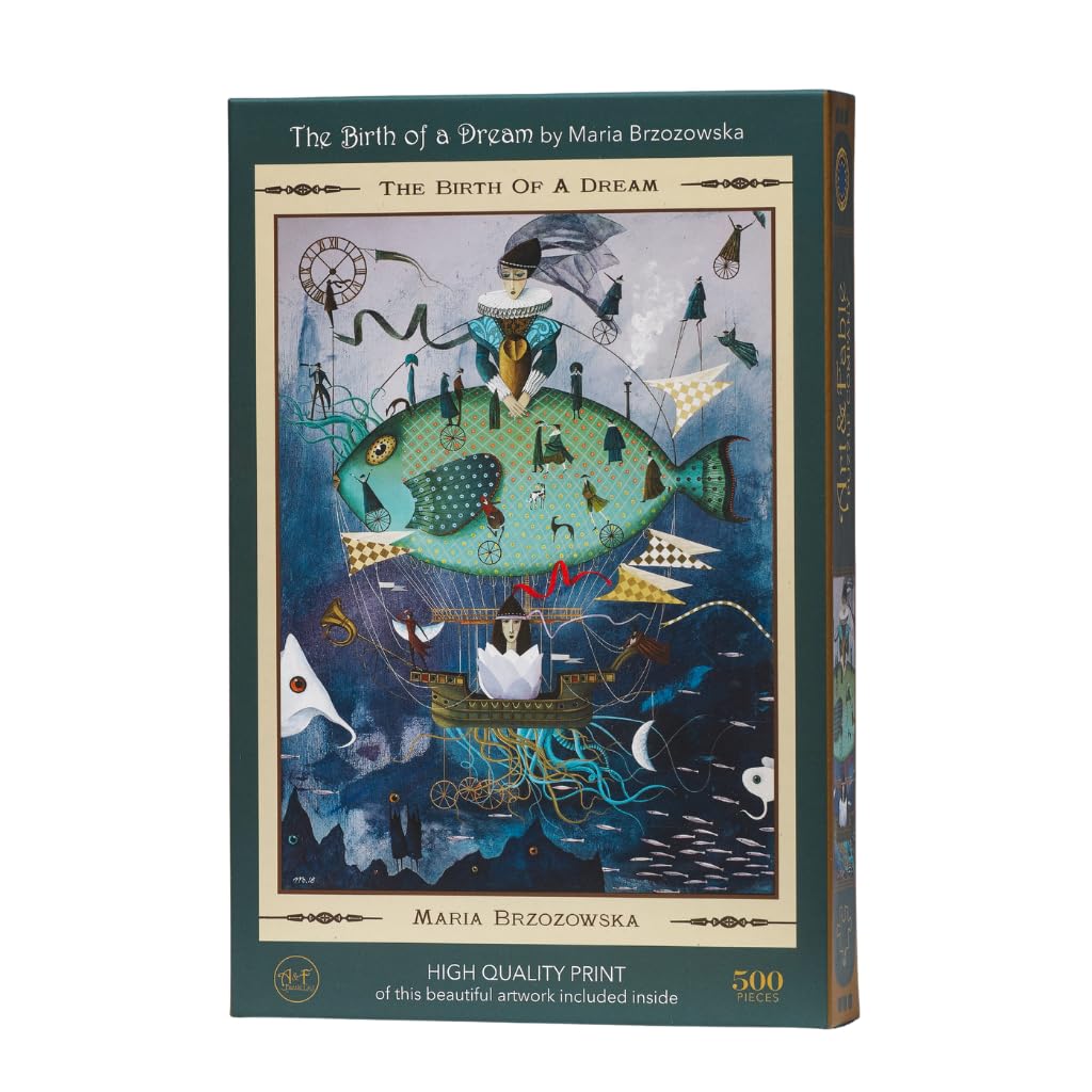 Amazon.com: Art & Fable Puzzle Company The Birth of A Dream by