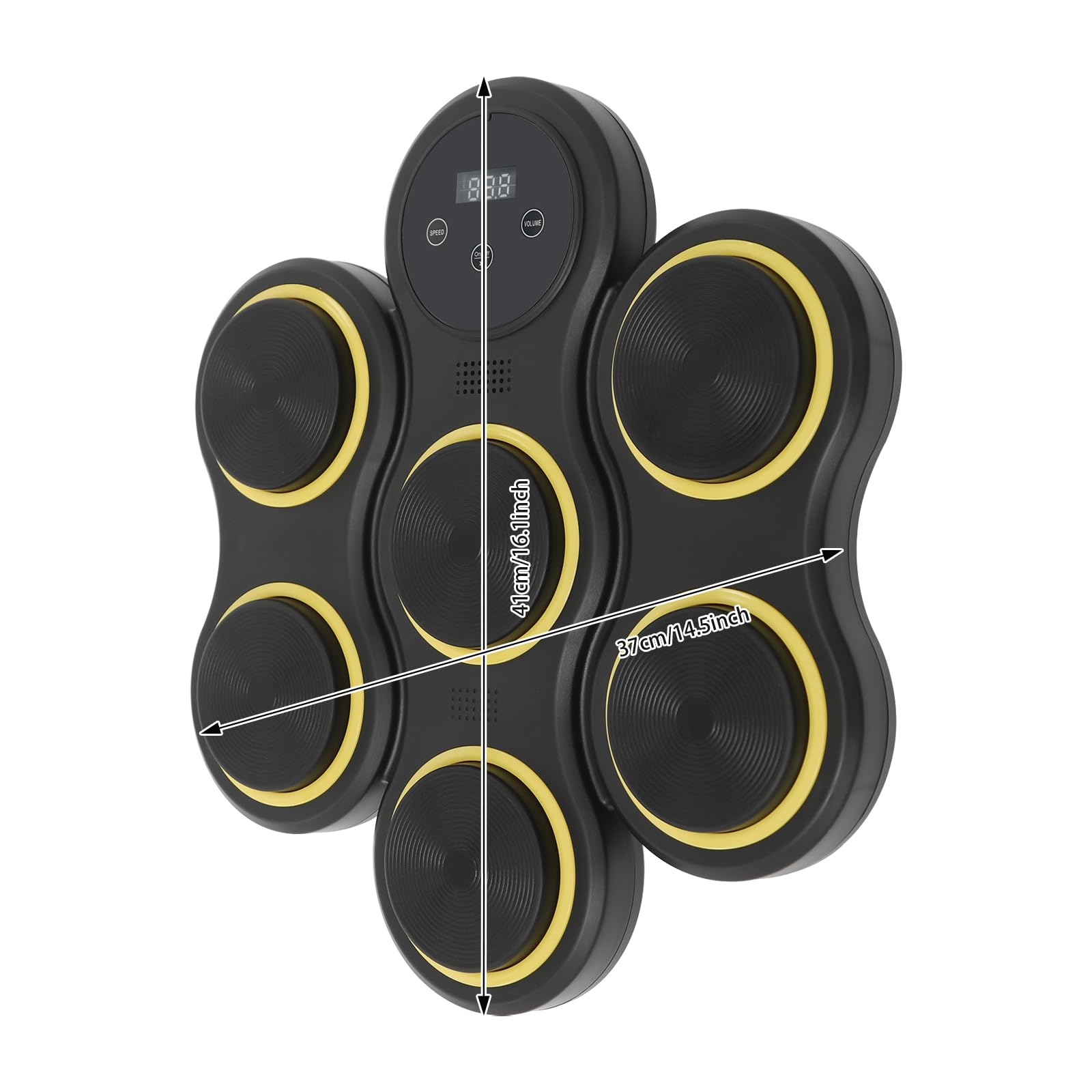 Máquina de boxeo musical para adultos, con música, bluetooth, dispositivo de caja electrónica con 9 modos de velocidad