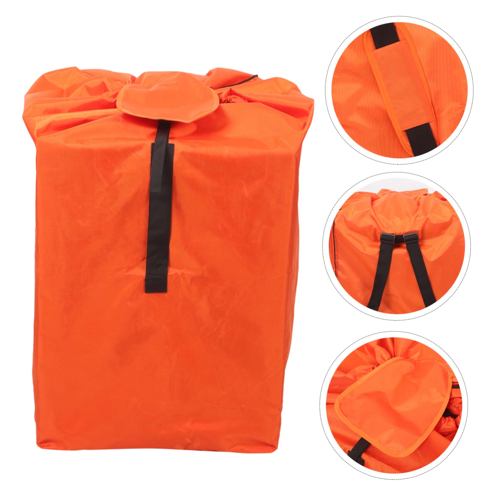 Tasche Kinderwagen Reiseabdeckung, Große Oxford Stoff Tasche, 1 Stück | Orange, Spritzwassergeschützt und Faltbar, Leicht und Tragbar für Unterwegs