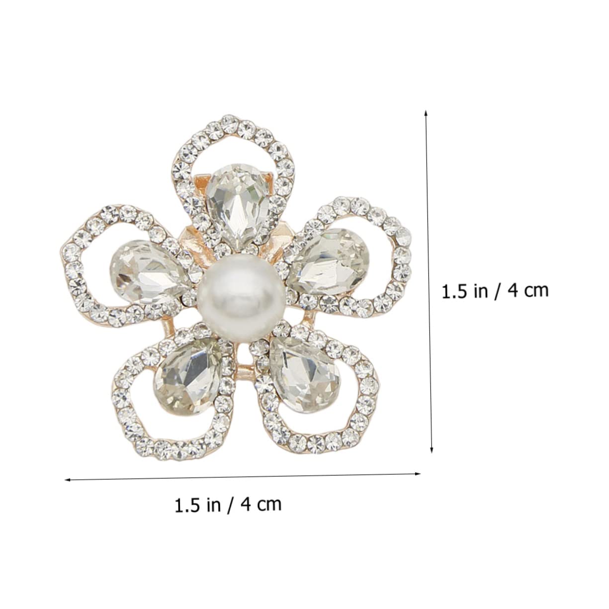 CALLARON Ornamento Per Scarpe Rimovibile Fibbia Per Scarpe Clip Per Vita Scarpe Da Sposa Fibbia Per Scarpe Spille Per Bottoni Portascarpe Clip Per Scarpe Decorative Ciondoli Per Scarpe
