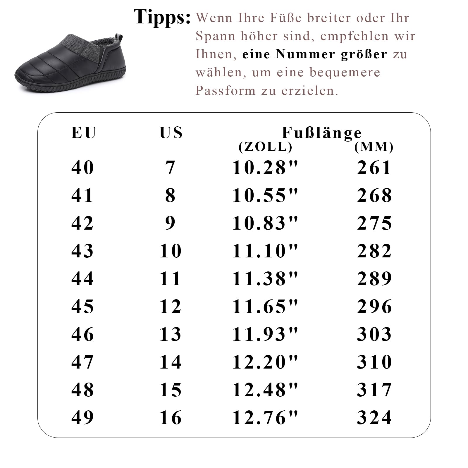 Git-up Memory Schaum Pantoffeln Warm Daunenschuhe Herren Gestrickt Hausschuhe mit Elastischen Gores, Indoor/Outdoor Außensohle für wandern, camping