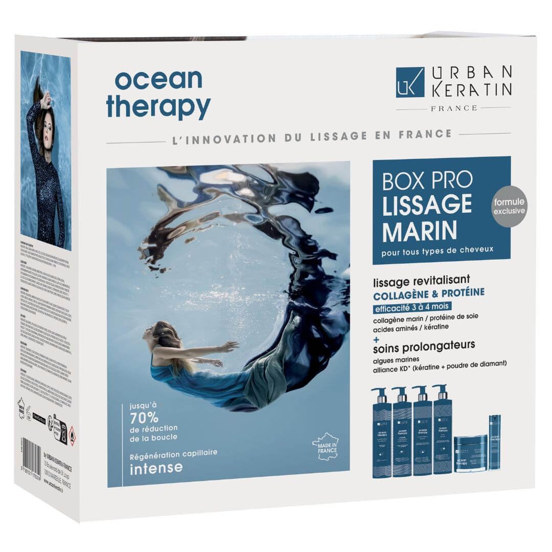 Cofre Ocean Therapy Urban Keratin 6x400ml: Propiedades y Uso para Mujeres en el Baño