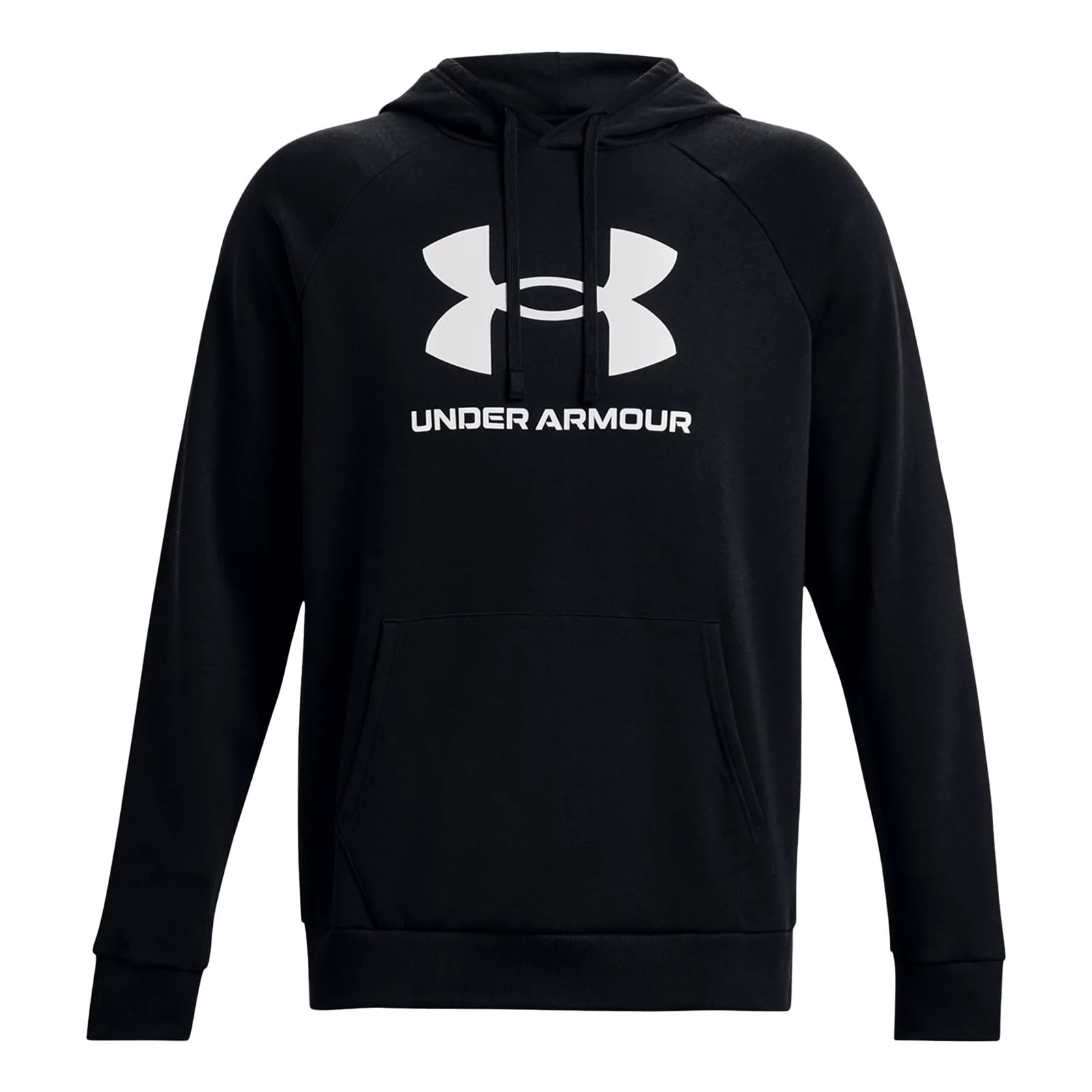 Under Armour Men's Black Hooded Logo Sweatshirt - Hoodies - M - Sweatshirts & Hoodies