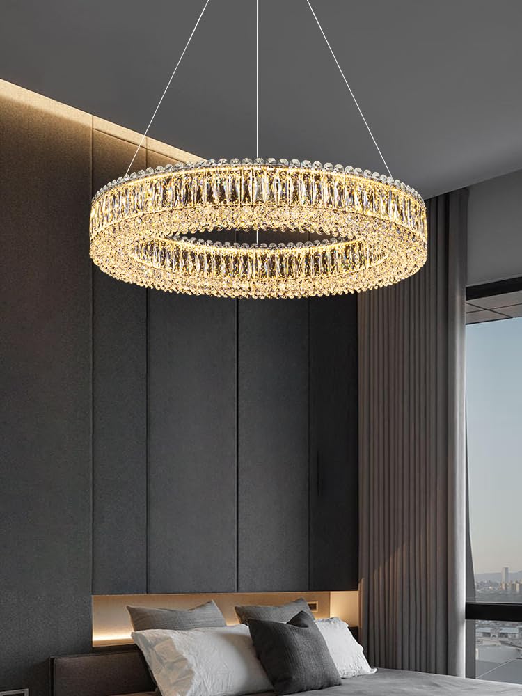 Moderno K9 Lampadario di Cristallo Soffitto Atmosfera Lussuosa Luci a Sospensione a LED Soggiorno Sala da Pranzo Camera da Letto Apparecchi per la casa, Cucina