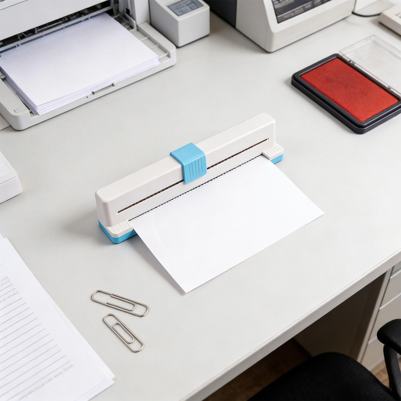 Perforatrice per Carta Strumento da bricolage con capacità 5 fogli | Macchina Perforatrice per Fogli di Carta per Diari, Quaderni, Scrapbook, Donne, Ragazze, Adolescenti, Scuola, Casa, Ufficio