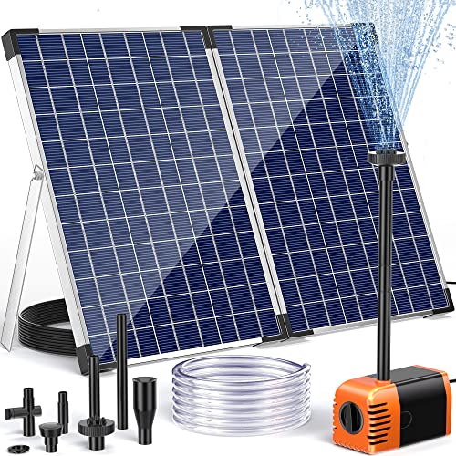 POPOSOAP Solar Fountain Pump 35W 480GPH