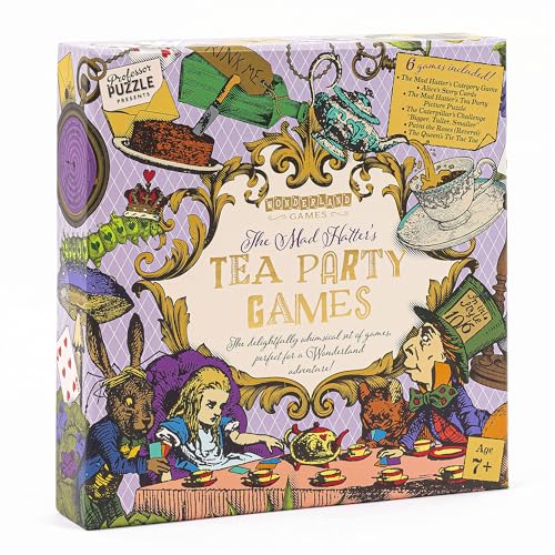 Professor PUZZLE The Mad Hatter's Tea Party Games