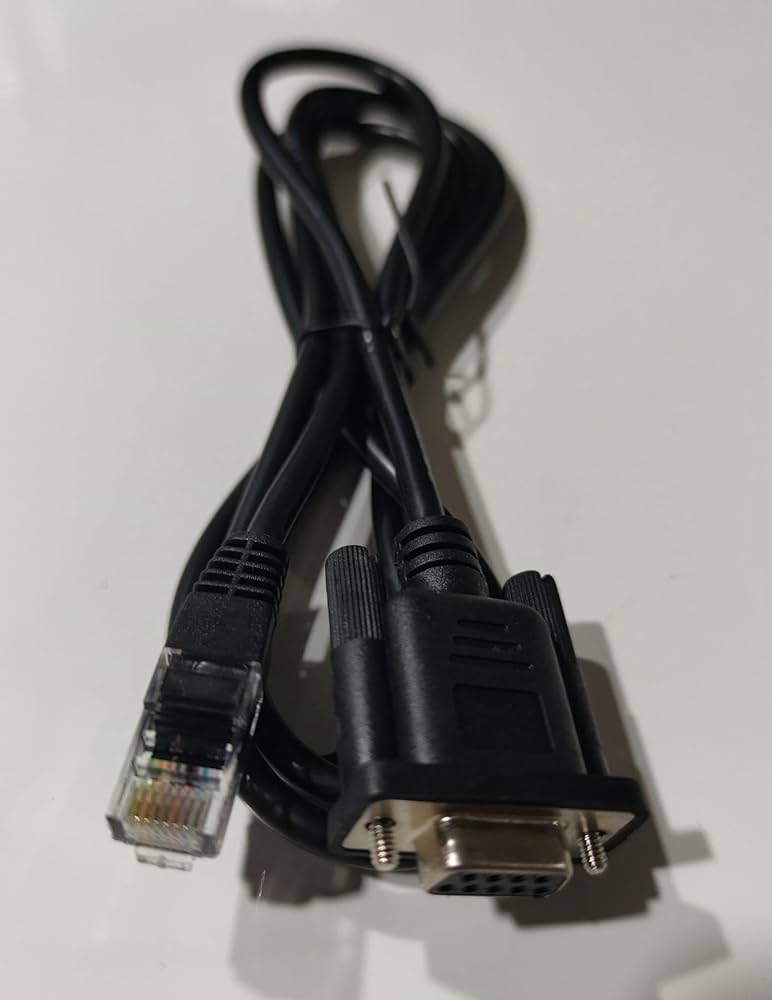 Amazon.com: RW RoutersWholesale RJ45 to DB9 Console Cable