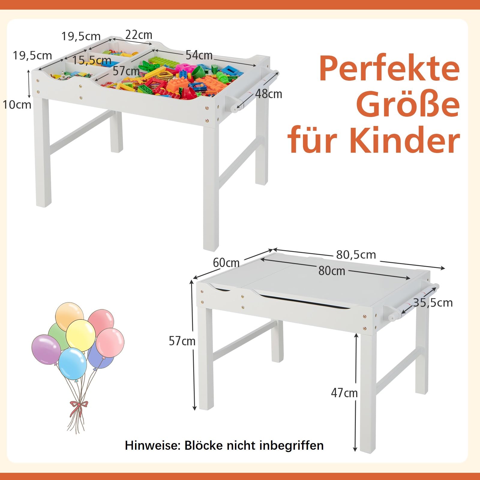 COSTWAY 2-in-1 kindertafel met omkeerbaar tafelblad, speeltafel van grenenhout met opbergruimte, zijstang en papierrol, activiteitstafel, legotisch voor kinderen vanaf 3 jaar (natuur COSTWAY 2-in-1 kindertafel met omkeerbaar tafelblad, speeltafel van grenenhout met opbergruimte, zijstang en papierrol, activiteitstafel, legotisch voor kinderen vanaf 3 jaar (natuur