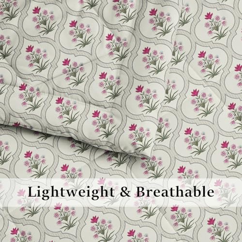 Image of Amazon Brand - Umi Reversible Single Bed Super Soft AC Comforter /Blanket /Quilt /Rajai 220 GSM Soft Microfiber Diamond Stitch (90 inch x 60 inch Inches /228cm x 152cm) - Comforter Single Bed|Cream & Beige