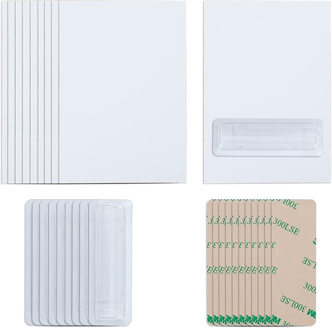 Lip Balm Pouches Plastic Money Holder Cash Pouch White Card