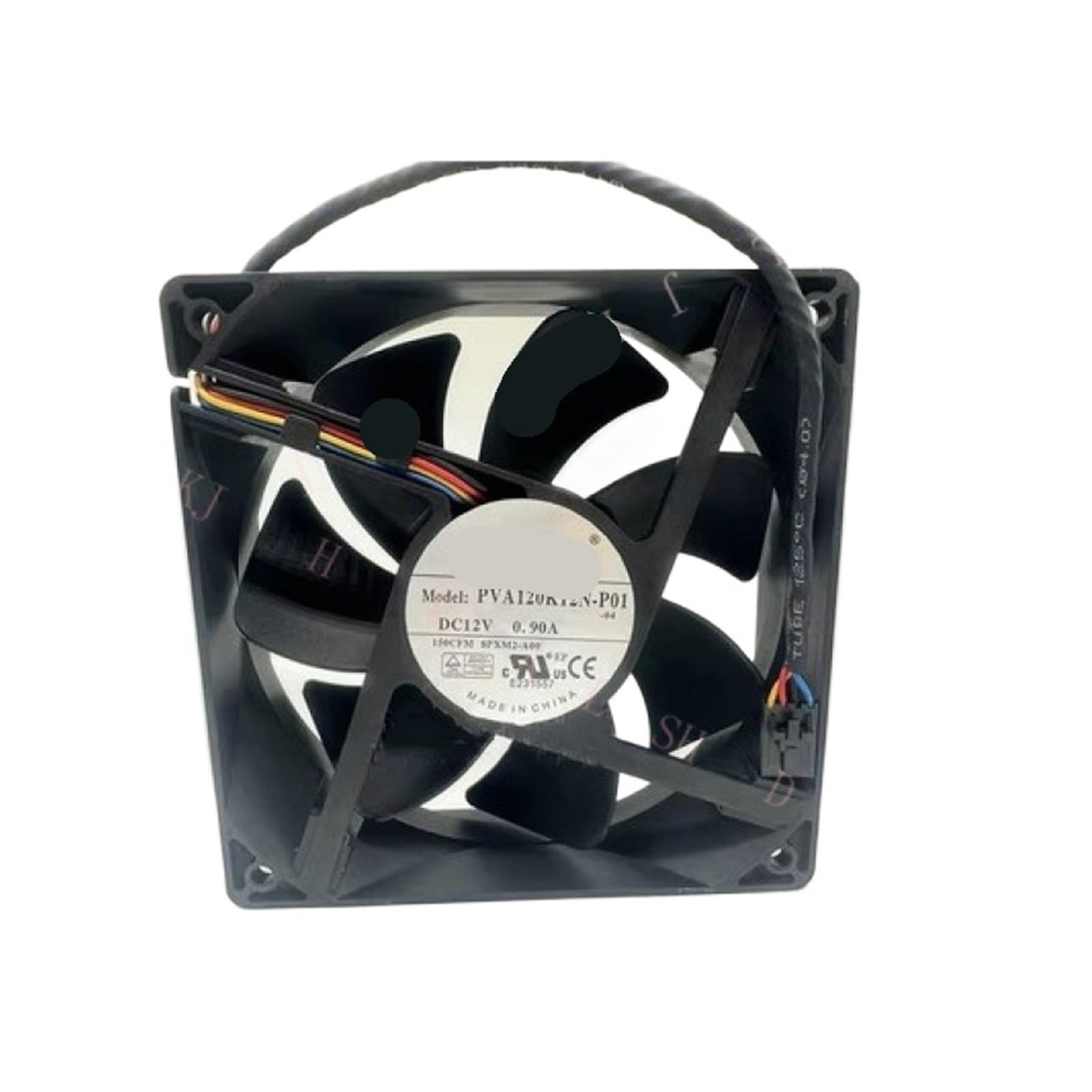 Ventilateur de refroidissement PVA120K12N-P01 DC 12V 0,90A pour boîtier PC